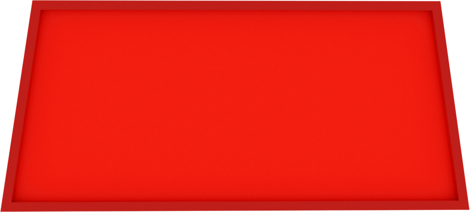 Irregular Red Rectangle